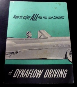 1951 Buick Sales Brochure Dynaflow Driving Booklet Old Original - Picture 1 of 2