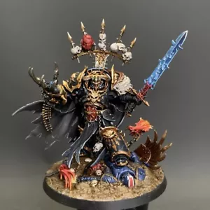 Warhammer 40K army Chaos Space Marines Abaddon The Despoiler Pro Painted Presale - Bild 1 von 3