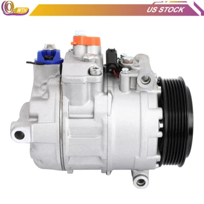 For 03-11 Mercedes-Benz CLS55 CL500 CL550 For 2005 R350 3.5L 5.0 A/C Compressor - Image 1 of 4