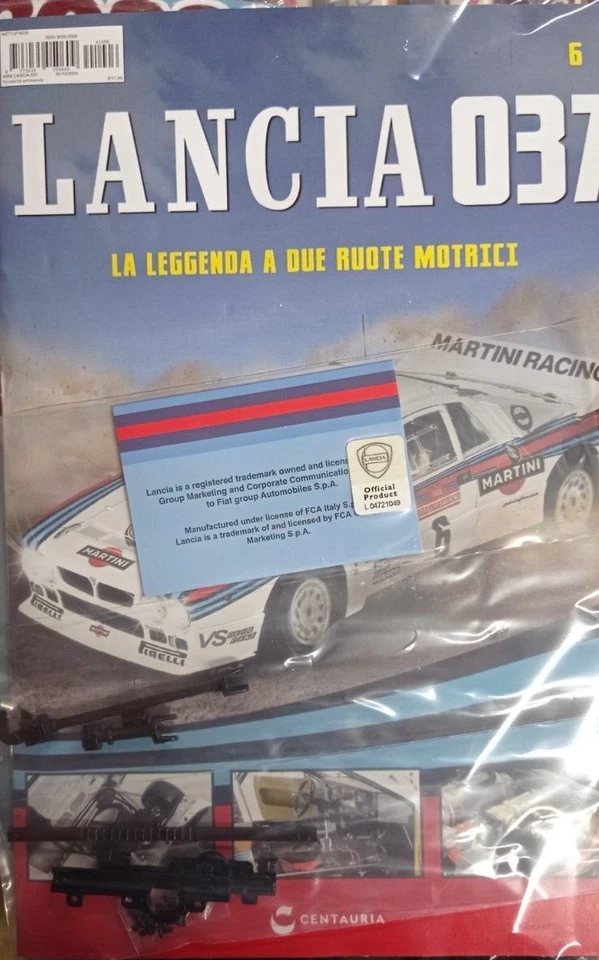 COSTRUISCI LANCIA 037 MARTINI SCALA 1:8 VOLUME 6.CENTAURIA - Immagine 1 di 1