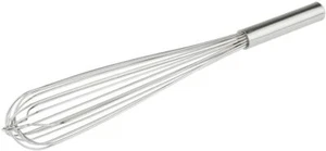 Vogue Heavy Duty French Whisk 16in, 400mm Stainless Steel, 8 wire French Whisk - Picture 1 of 5