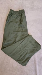 A NEW DAY Olive Green Jogger Pants Size 16 - Picture 1 of 3