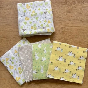 Sweet Baby Flannels Moda 80 Rotary Cut 5” Squares - Picture 1 of 1