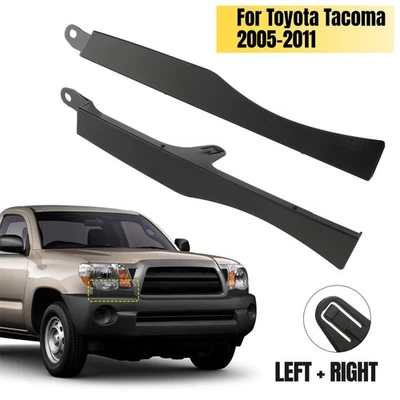 2X For Toyota Tacoma 2005-2011 Front Bumper Grille Headlight Filler Trim Panels - Image 1 of 4