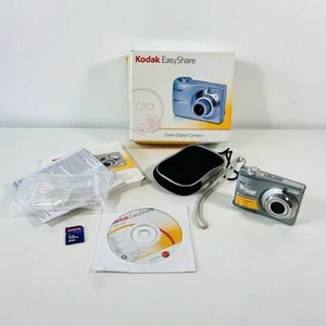 Kodak EasyShare C813 8.2 MP Digital Camera with Box Spares And Repairs - Picture 1 of 4
