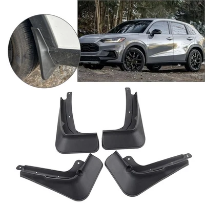 4pcs Plastic Wheel Mud Flaps Splash Guards For Honda HR-V HRV ZR-V 2023-2024 - Image 1 of 4