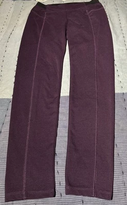 Pantalones de Yoga Vera Wang Púrpura Talla XS Simply Vera Leggings Pull On Elásticos Foto 1 de 3