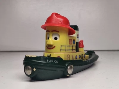 Theodore Tugboat BRIO Foduck The Vigilant. Moving Eyes! - Image 1 of 4