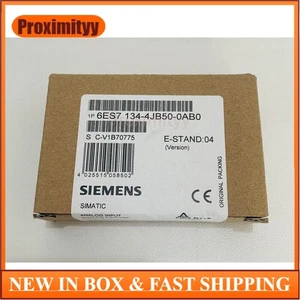 New Siemens 6ES7134-4JB50-0AB0 6ES7 134-4JB50-0AB0 SIMATIC DP Electronics module - Picture 1 of 4