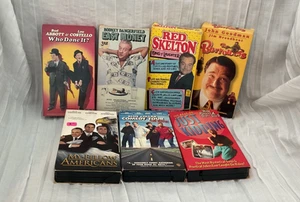 Lot of 7 Comedy VHS Tape Movies - The Borrowers, Who Done It?, Just Kidding - Picture 1 of 3