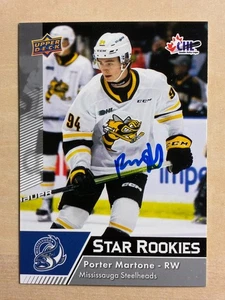 2022-23 Upper Deck CHL Star Rookies In-Person Autograph Porter Martone #368 - Picture 1 of 1