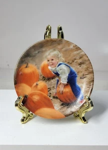 Pemberton & Oaks Donald Zolan My Pumpkin Mini Teller 1989 3,2" - Bild 1 von 4