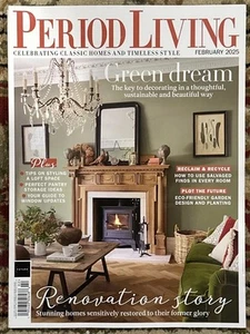 PERIOD LIVING MAGAZINE February 2025 ISSUE 417 Renovation Story - Picture 1 of 3