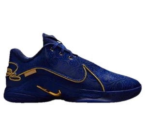 Nike x Monopoly Lebron XXII Deep Royal Blue and Metallic Gold Size 8 Men 9.5 Won - Picture 1 of 5