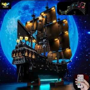 DIY Licht für LEGO Captain Jack Sparrows Piratenschiff 10365 Musik-Fernbedienung - Bild 1 von 20