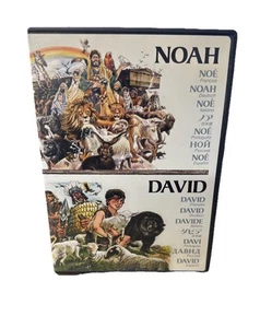 Noah Walked With God & David DVD Double Feature Bible Movie Multilingual - Picture 1 of 4