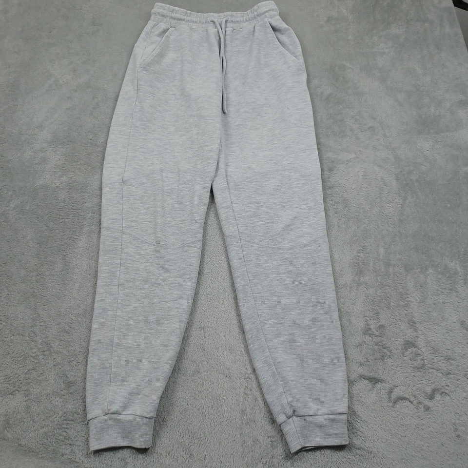 Alo Joggers Womens Small Gray Yoga Drawstring Pockets Activewear Casual - Image 1 of 4