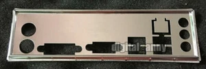 OEM I/O Shield For Biostar A68MDE Motherboard Backplate IO - Afbeelding 1 van 1