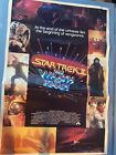Star Trek II Wrath of Khan vintage movie poster 22.5” By 13.5”