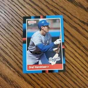 Tarjeta Donruss Orel Hershiser Pitcher L.A. Dodgers 1988 #94 - Imagen 1 de 2