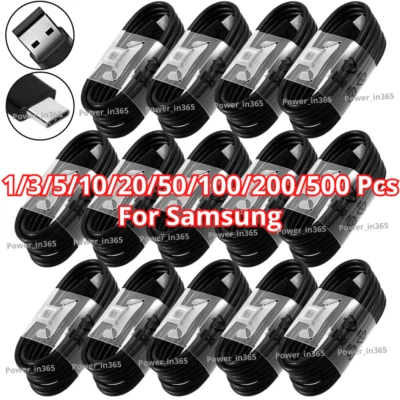 Cable adaptador cargador rápido USB C tipo C para Android Samsung al por mayor a granel Foto 1 de 4