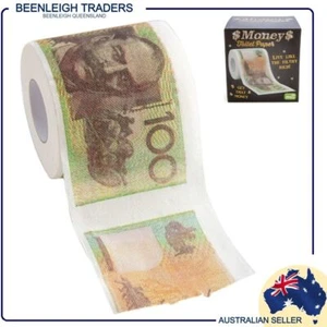 Australian $100 NOTE TOILET PAPER Throw Some Cash Down The Dunny Brand New - Picture 1 of 11