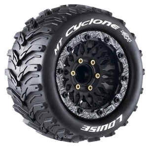 LOUISE LOUT3310SX MT-CYCLONE MFT 1:10 soft 2.8 Felge schwarz (2) Hex 12,14,17mm - Bild 1 von 5