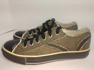 Levi's Calzado Para Hombre Tenis Skate BB Ball Zapatos Levis 10.5 Cuadros Funky - Imagen 1 de 9