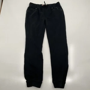 Levis Joggers Boys Sz L 16/18 Black Sweatpants 5 Pocket Elastic Waist Drawstring - Picture 1 of 7