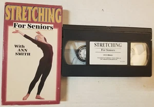 📼 VINTAGE 📼 Stretching for Seniors with Ann Smith 📼 (VHS, 1997) 📼 TESTED 📼 - Picture 1 of 2