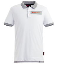 Produktbild - Audi Poloshirt, Audi Sport Poloshirt Polo Shirt,Audi Polo-Shirt weiß/grau/rot