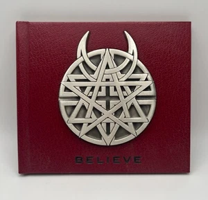 Disturbed Believe Limited Edition Metal Emblem Leather Case CD ONLY - Imagen 1 de 3