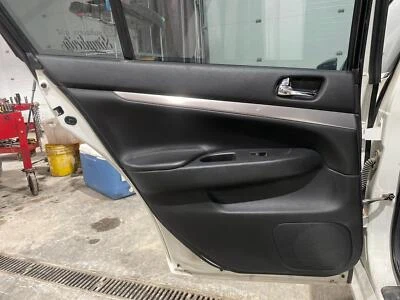 2010 - 2011 Infiniti G37 Driver LH Left Graphite-G Rear Door Trim Panel Foto 1 de 4