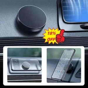 Handyhalterung Auto Magnet Armaturenbrett Universal Rund Halter NEW - Zdjęcie 1 z 16