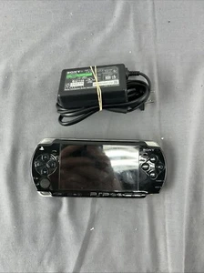 Sony PSP 2001 Black Handheld System with charger Tested Working! - Picture 1 of 14
