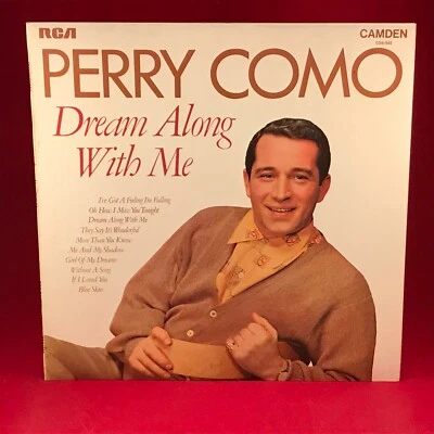 PERRY COMO Dream Along With Me 1975 UK VINYL LP More Than You Know record - Image 1 of 3