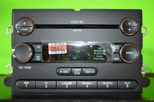 2008 2009 Ford Fusion Taurus X factory 6 disc CD radio stereo 8F9T-18C815-DA - Picture 1 of 11