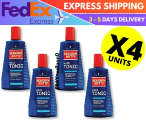 Schwarzkopf Seborin Aktiv Hair Tonic 300ml ( 4 UNITS ) - Picture 1 of 6