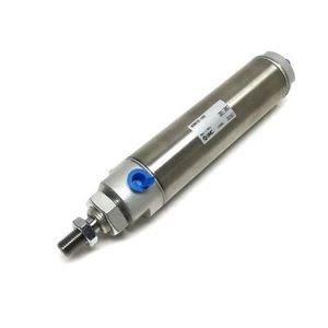 SMC NCMB150-0400 Double-Acting Pneumatic Cylinder 1-1/2" Bore, 4" Stroke - Picture 1 of 4