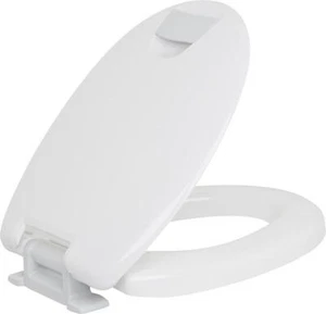 Hamberger Sanitary® Haromed WC-Sitz Softclose, 5cm Sitzhöhe Haltergriffe grau - Bild 1 von 2