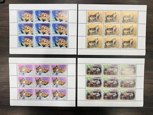 Mongolia 1999 4v stamp full sheet of 9 MNH Wolves FAUNA  - Picture 1 of 1
