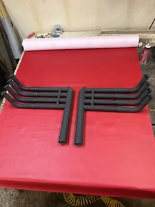 MAD MAX ZOOMIE ZOOMIES HEADERS EXHAUST SIDE PIPES.VAN, HOT ROD. RAT ROD FORD. - Picture 1 of 4