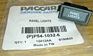 ~NEW PACCAR KENWORTH "PANEL LIGHTS" DASH INSERT INDICATOR LAMP ID~ P54-1032-6 - Picture 1 of 5