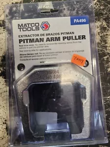 Matco PITMAN ARM PULLER PA496 518684 SEE COMPATIBLE 4-Wheel Drive Vehicles - Foto 1 di 2