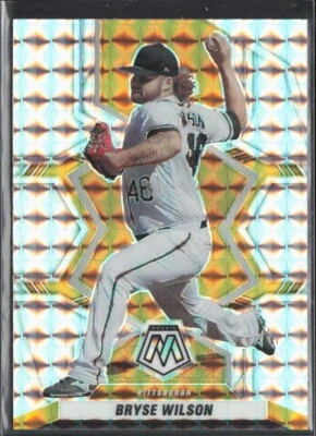 2022 Panini Mosaic #95 Bryse Wilson Mosaic Prizm Pittsburgh Pirates - Image 1 of 2