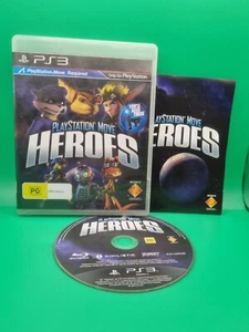 PS3 Sony PlayStation - PlayStation Move Heroes (2011) Complete W Manual - VGC - Picture 1 of 3