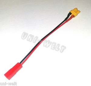  XT30 (female) auf BEC JST(female) 90 mm Ladekabel / Adapterkabel - Picture 1 of 3