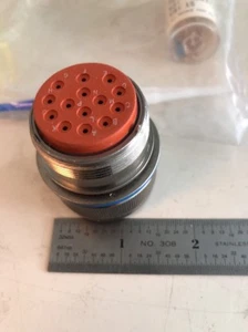 Matrix Steckverbinder MS3456L22-19P mit Werkzeug und Pins - Bild 1 von 7