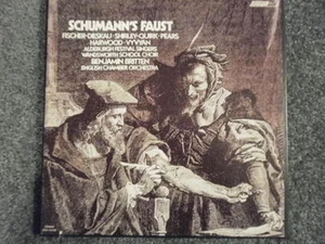 Schumann's Faust. Fischer-Dieskau. Britten . 2 LP BOX SET - Picture 1 of 2