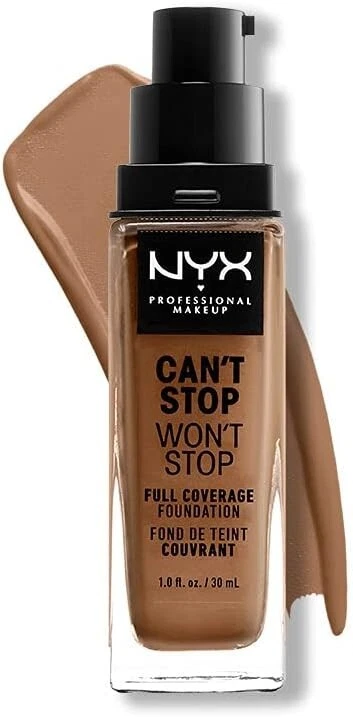 NYX Professional Makeup Can't Stop Won't Stop - Full Coverage Foundation 30ml - Image 1 of 1